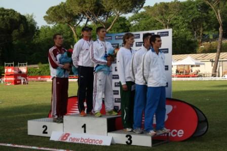 Podium Rome  World cup men